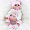 عروسک نوزاد لوسی سیلیکونی مینیاتوری (1)