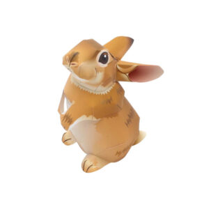 فیگور (مجسمه) مدل کاردستی ساختنی طرح پیتر خرگوشه