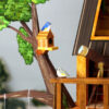 ماکت مینیاتوری مدل کاردستی ساختنی طرح خانه درختی