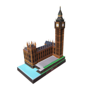 کاردستی ماکت مقوایی برج ساعت بیگ بن لندن انگلیس